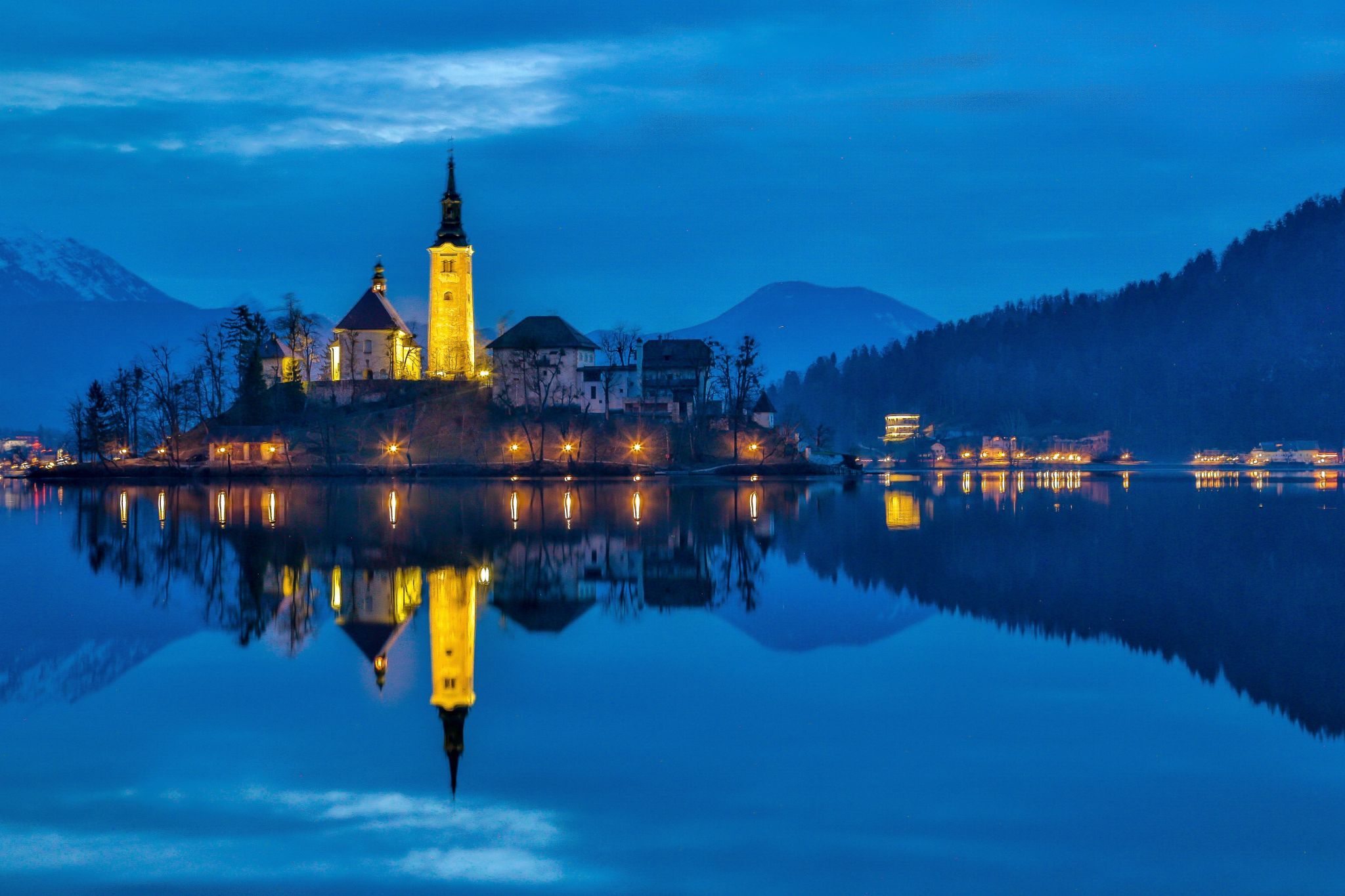 Lake Bled, Julian Alps, Slovenia