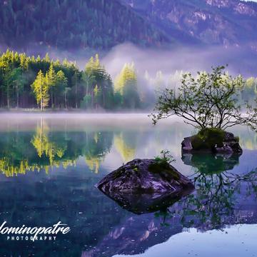 Lake Hintersee, Ramsaul close to Berchtesgaden, Germany