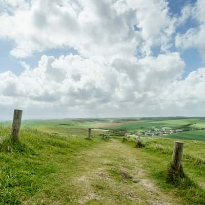 Landscape near Blanc-Nez, France