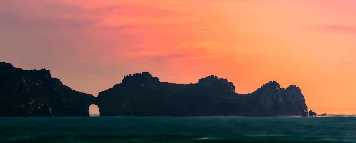 Last golden light...