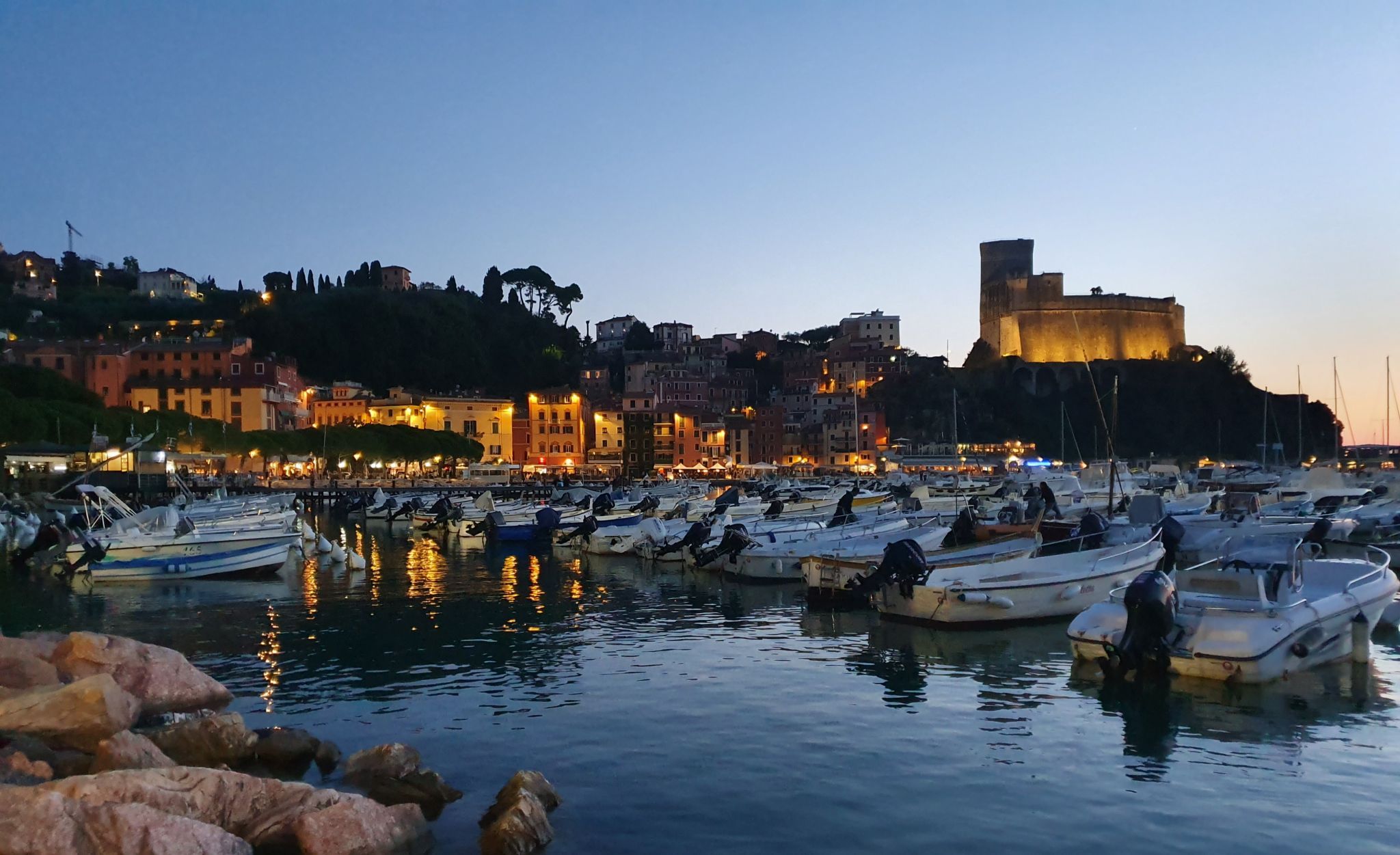 Lerici seaside, Italy