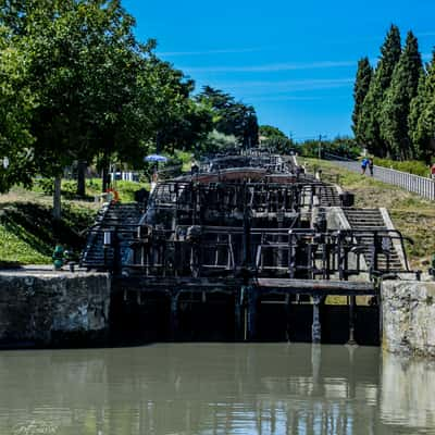 Les Ecluses de Fonserannes, France