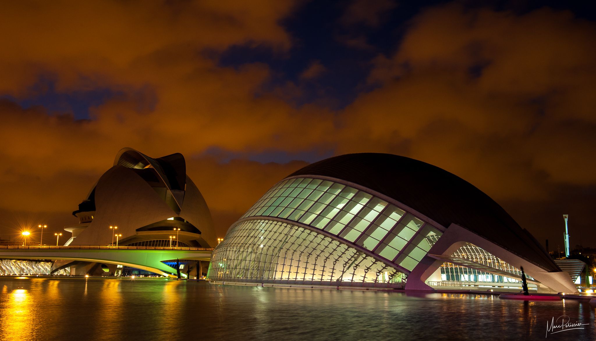 Hemisfèric & Palace of Arts, west view, Spain