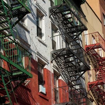 Little Italy stairs, USA