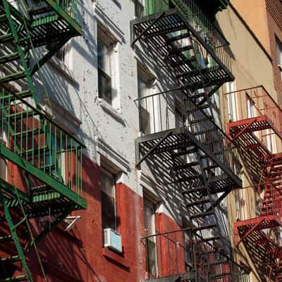 Little Italy stairs, USA