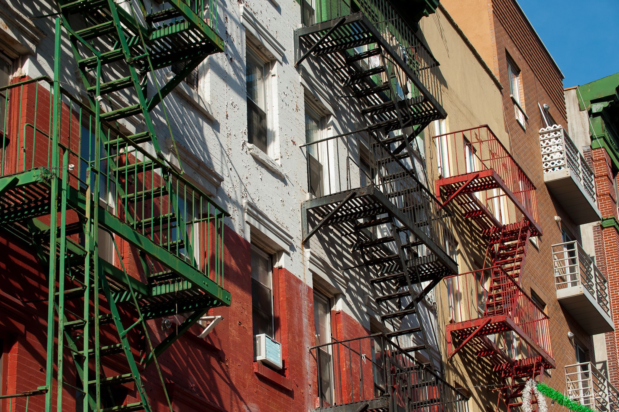 Little Italy stairs, USA