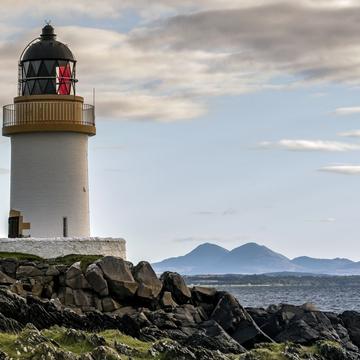 Loch Indaal (Rubh' an Duin) Lighthouse on the Isle of Islay, United Kingdom