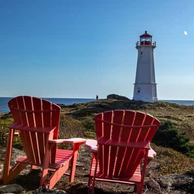 Louisbourg Lighthouse best seats Cape Breton Nova Scotia, Canada