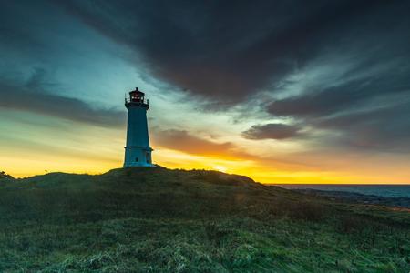 Louisbourg Lighthouse Cape Breton Nova Scotia