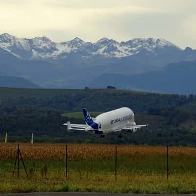 Lourdes Airport, France