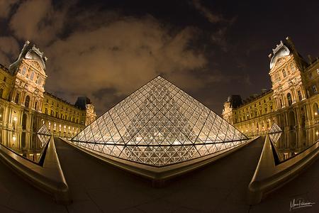 Louvre Pyramid and Museum