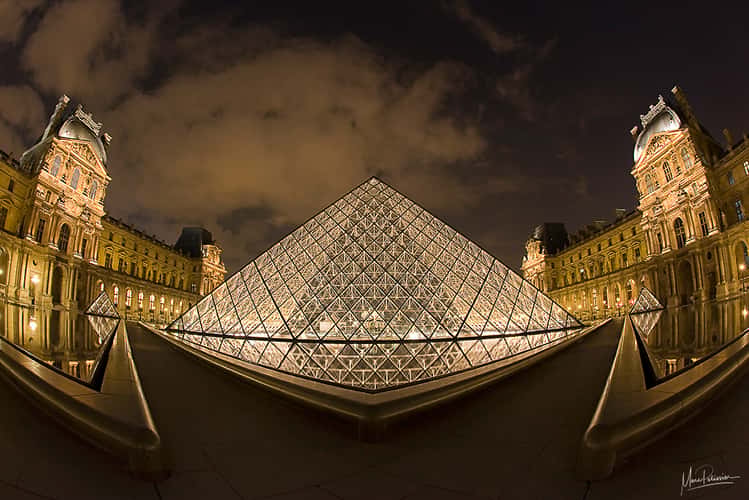 Louvre Pyramid and Museum