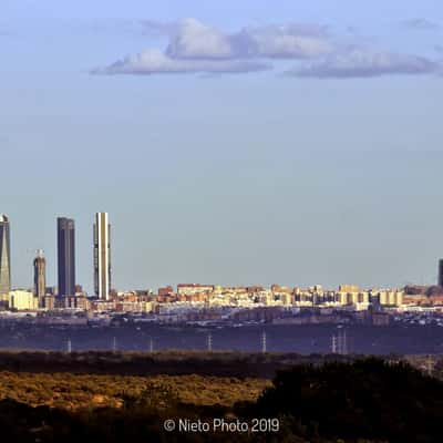 Madrid from Las Rozas, Spain