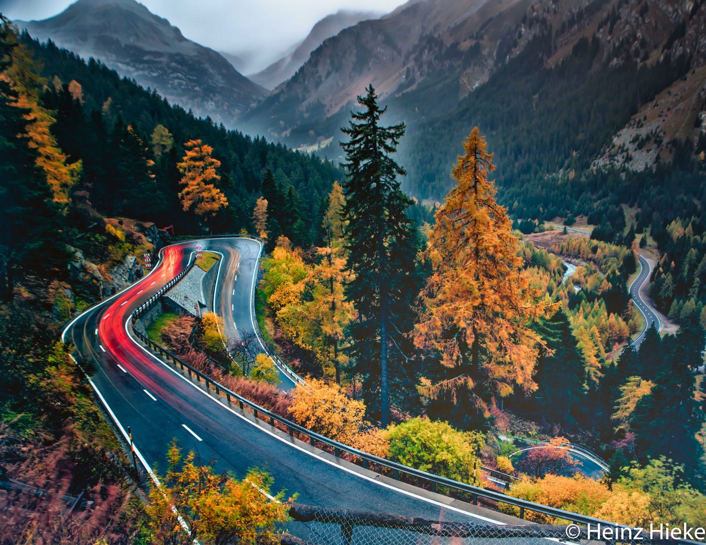 Maloja Pass Road, Switzerland