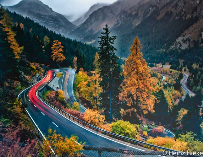 Maloja Pass Road