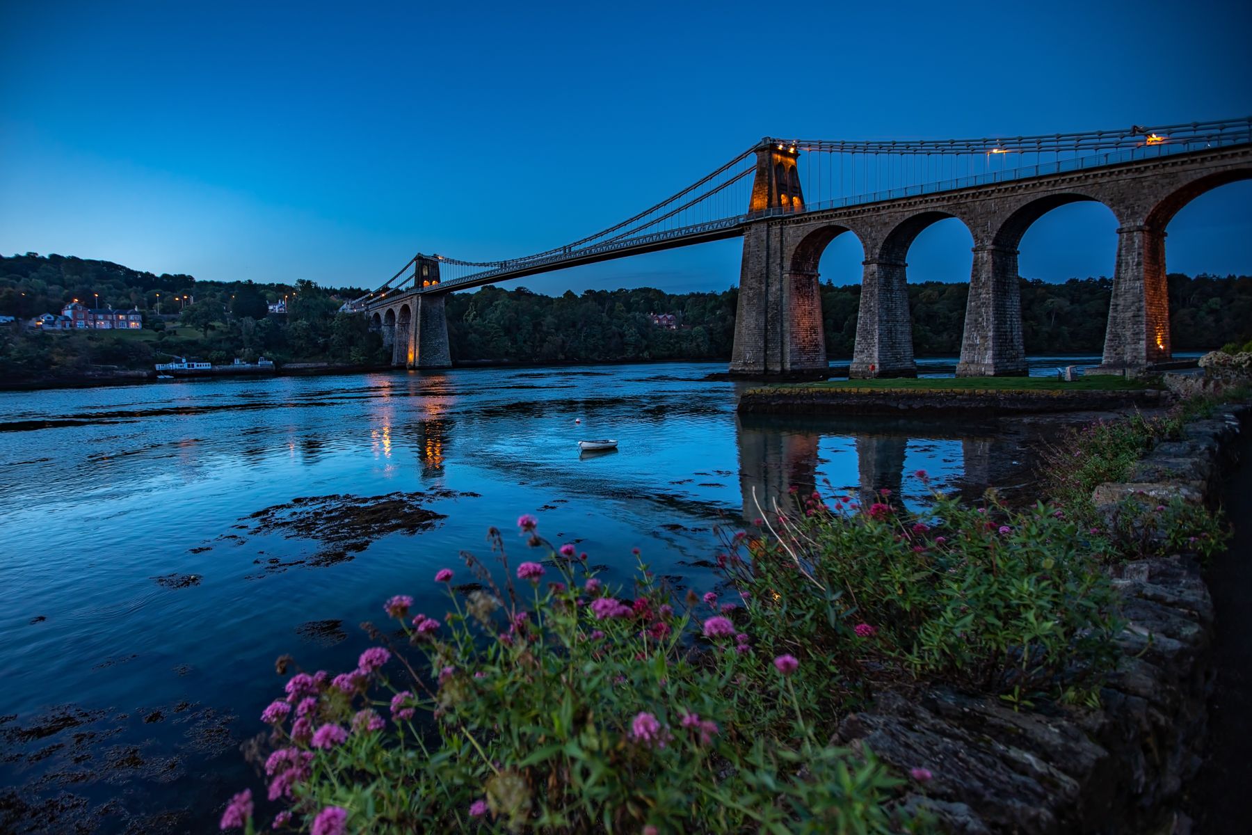 Menai Bridge, Bangor, Wales, United Kingdom