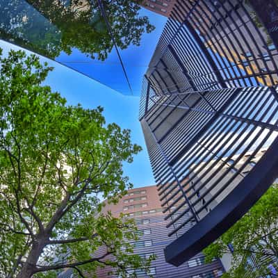 Between the buildings, London, United Kingdom