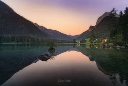 Morning at Hintersee