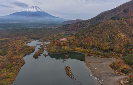 Mt Fuji from Lake Shoji