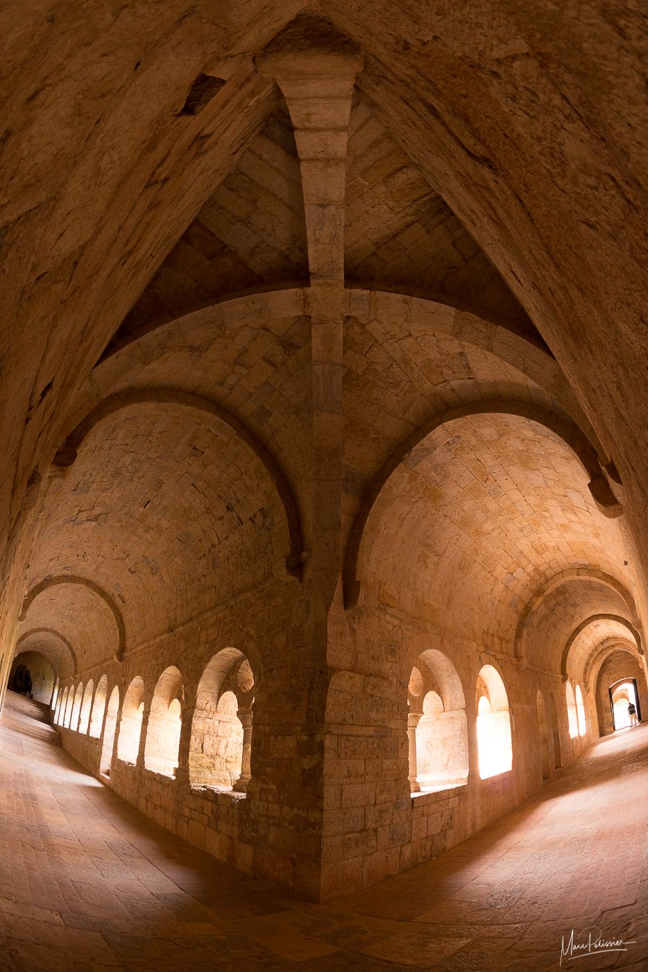 Mystic light in Thoronet abbey, France