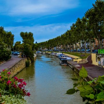 Narbonne - Canal de la Robine, France