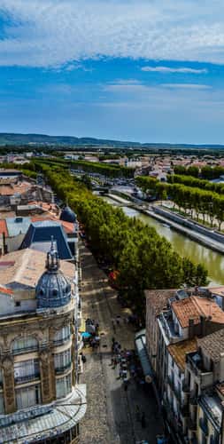 Narbonne - Rooftop panorama - Palais des Archeveques