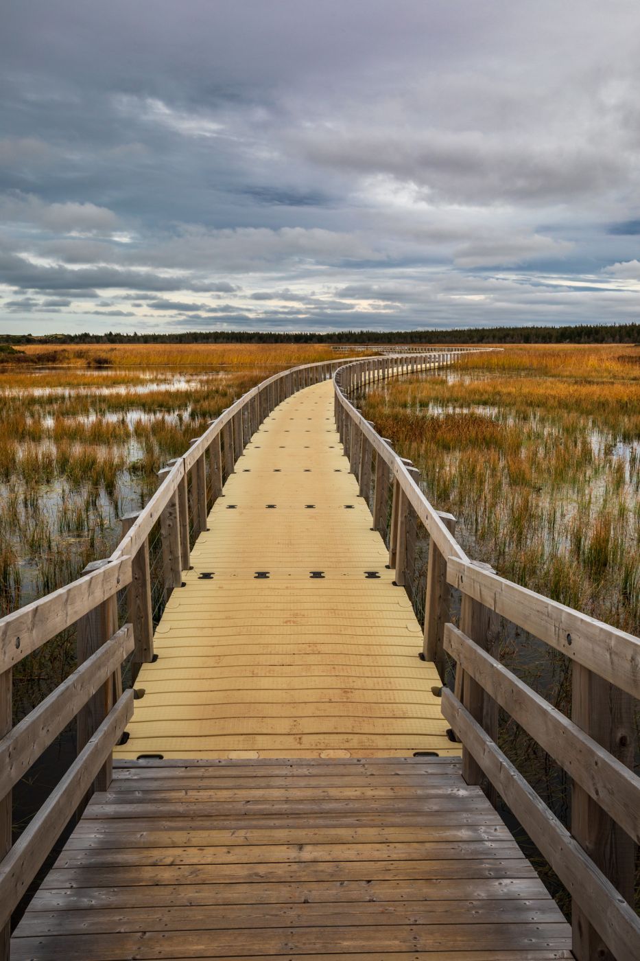 National Park Greenwich Floating Bridge Prince Edward Island, Canada