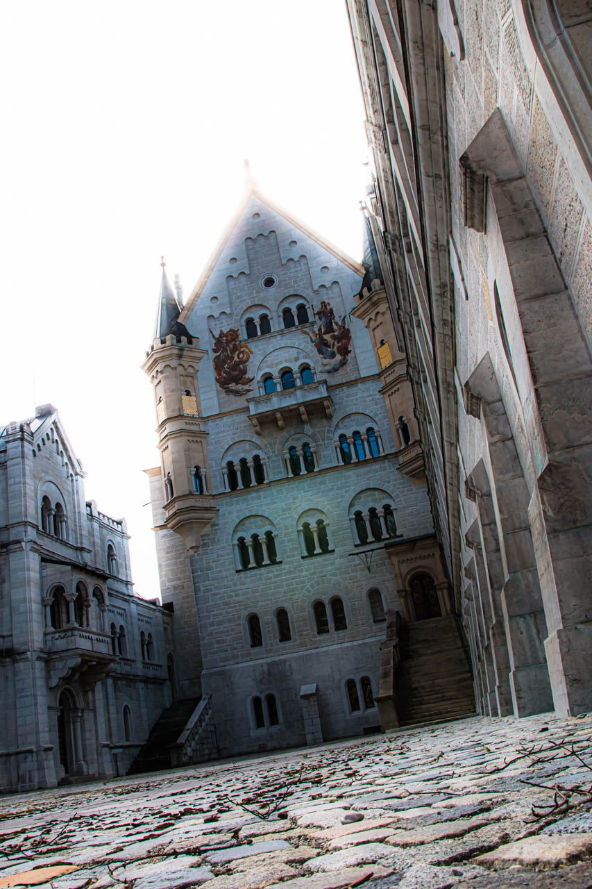 Neuschwanstein Castle Courtyard, Germany