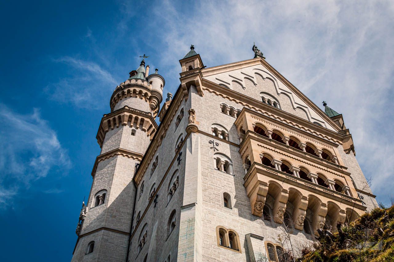 Neuschwanstein Castle Courtyard, Germany
