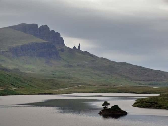 Old Man of Storr From Loch Fada