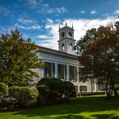 Old Whaling Church, Edgartown, Martha's Vineyard, USA