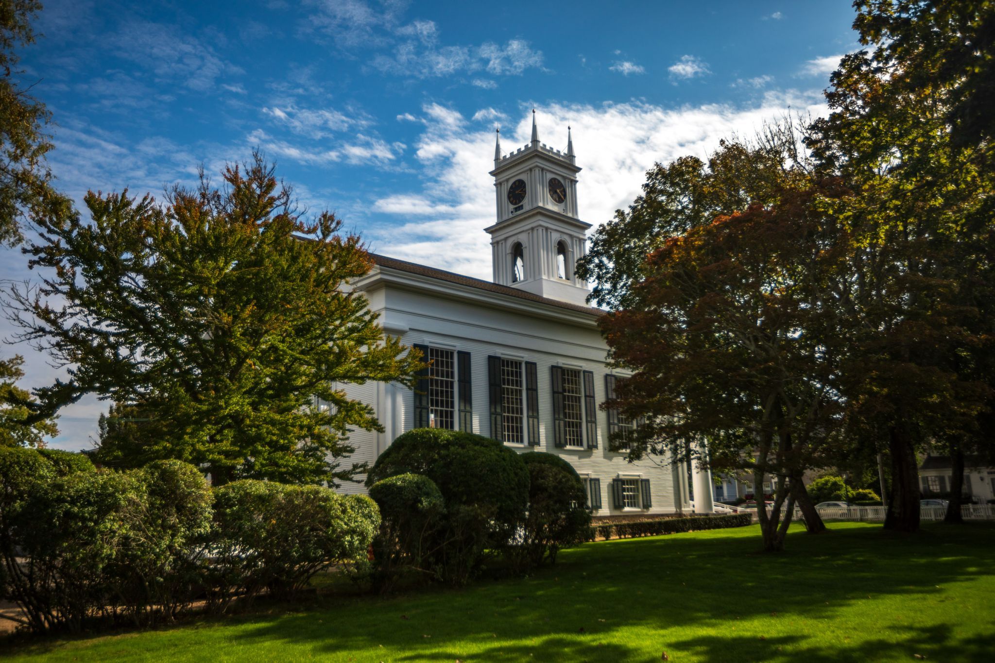 Old Whaling Church, Edgartown, Martha's Vineyard, USA