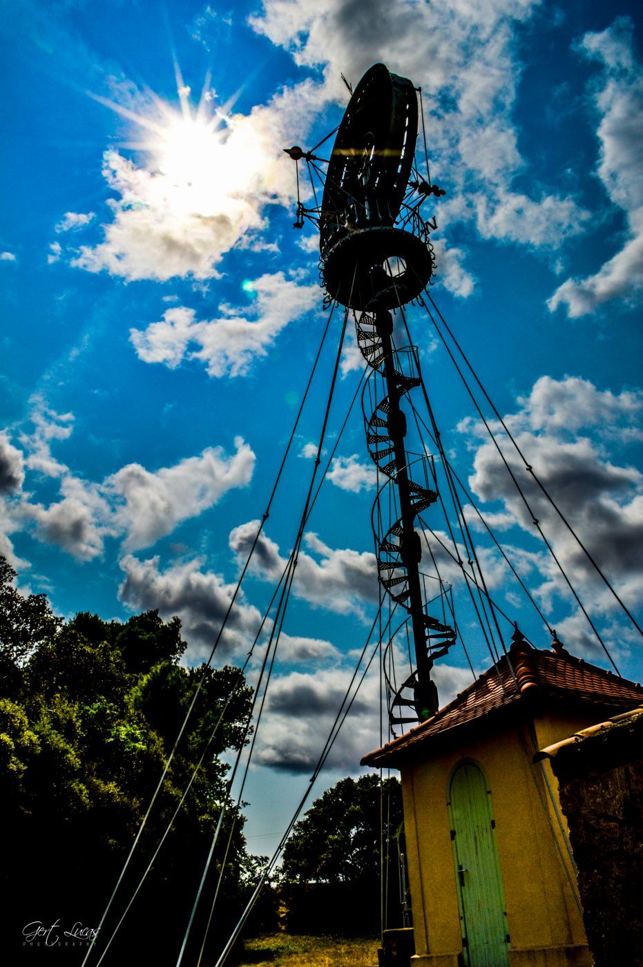 Old Windmill, France