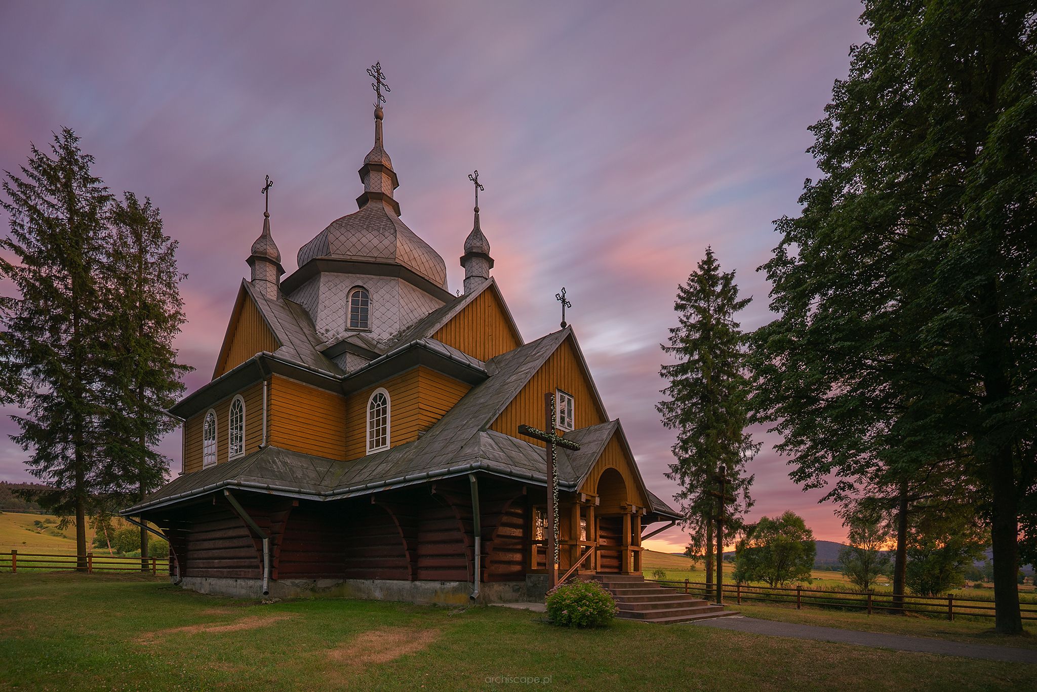 Orthodox Church in Gładyszów, Poland