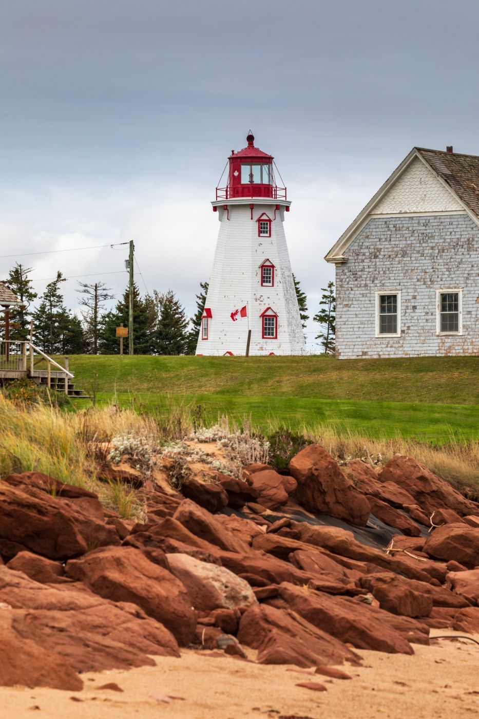 Panmure Island Lighthouse Prince Edward Island, Canada