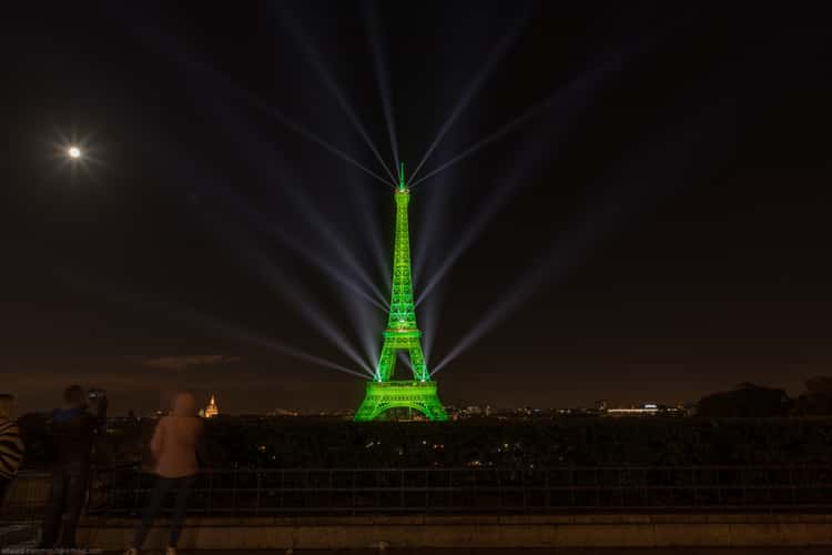 Eiffel Tower from Trocadero, Paris