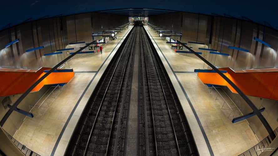Olympia-Einkaufszentrum Station, Munich
