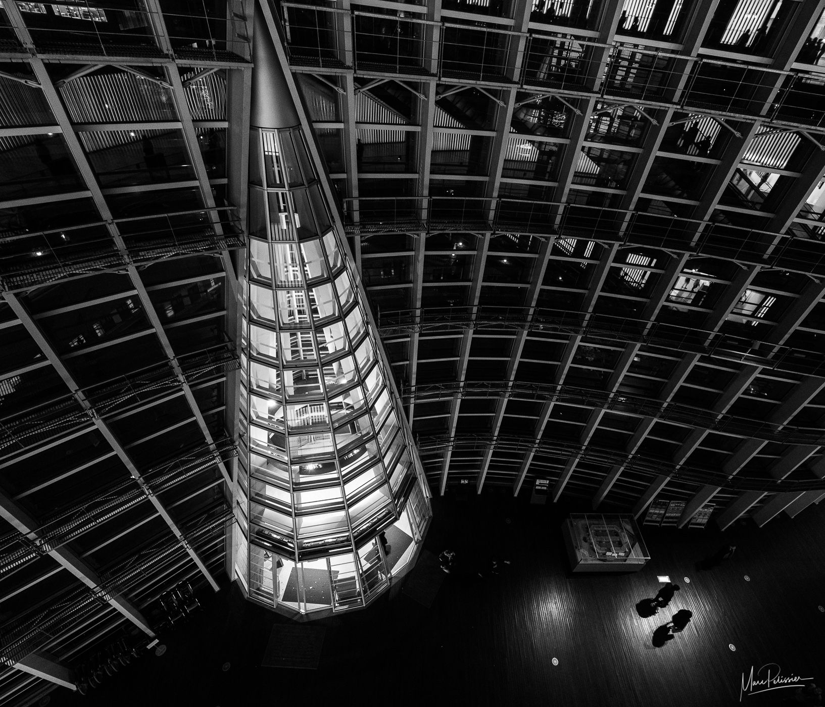 National art center peak architecture, Tokyo, Japan