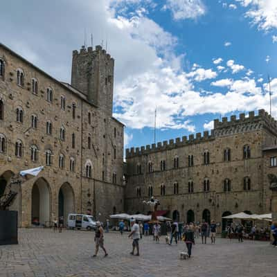 Piazza dei Priori, Volterra, Italy