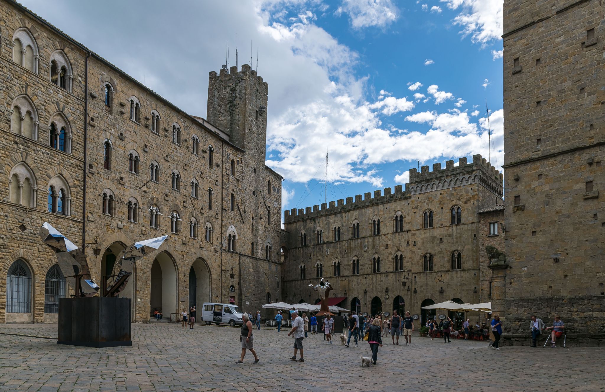 Piazza dei Priori, Volterra, Italy