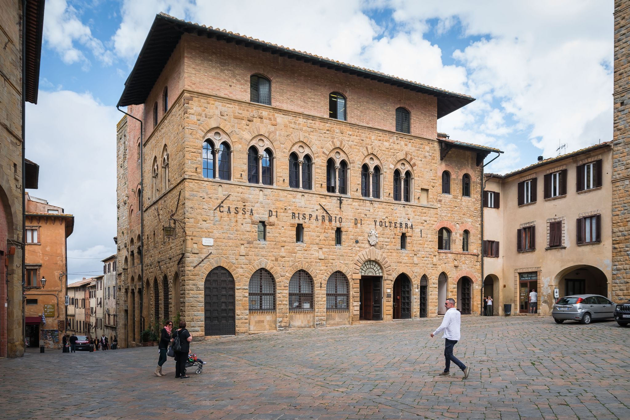 Piazza dei Priori, Volterra, Italy