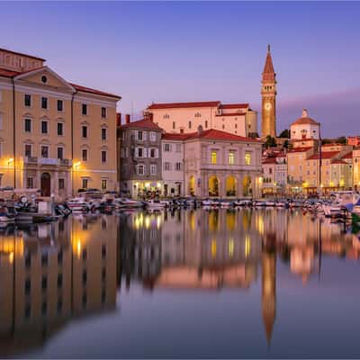 Piran Harbour, Slovenia