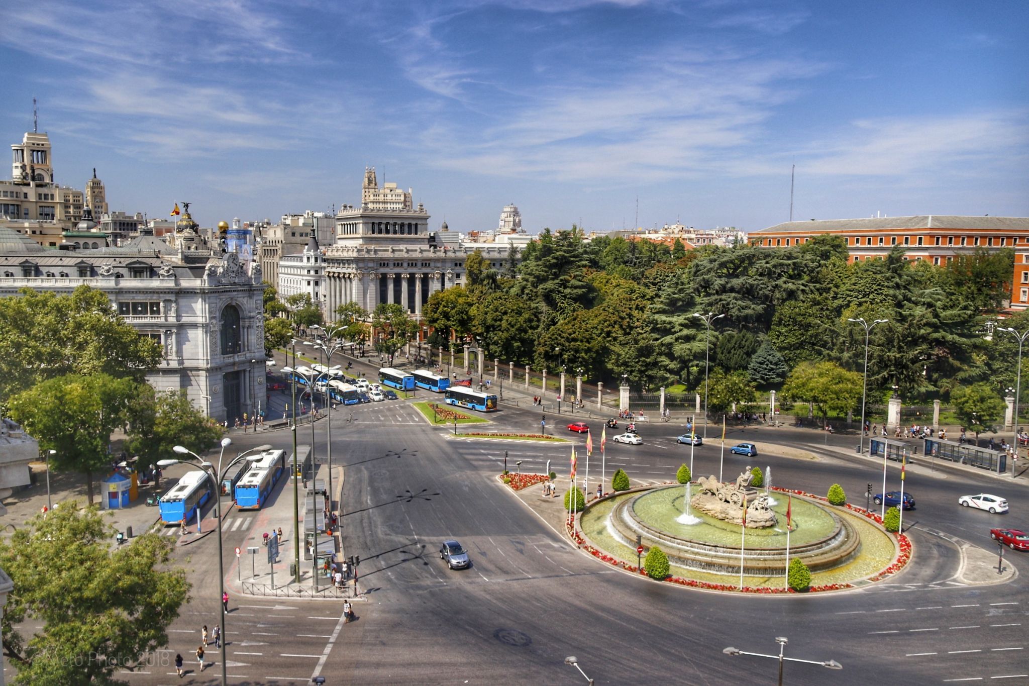 Plaza de Cibeles, Madrid, Spain