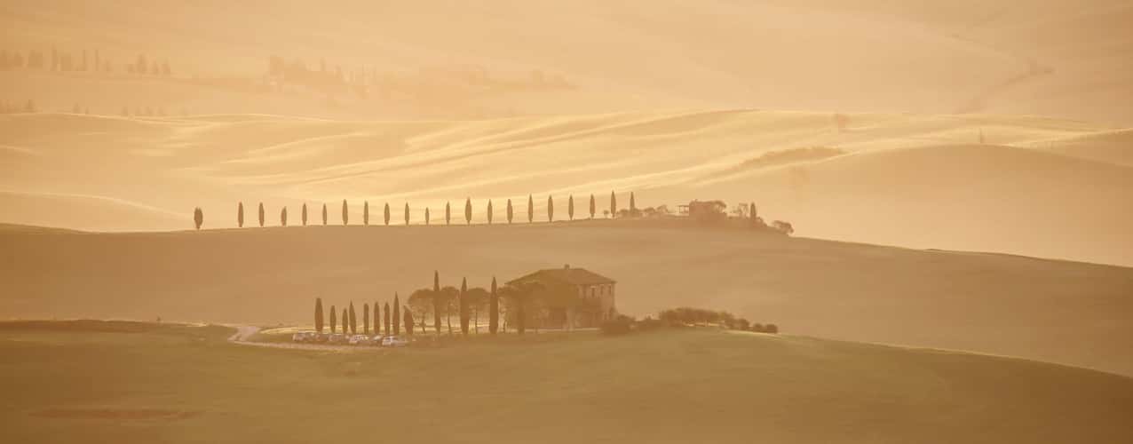Podere Belvedere in the Val D'orcia Tuscany