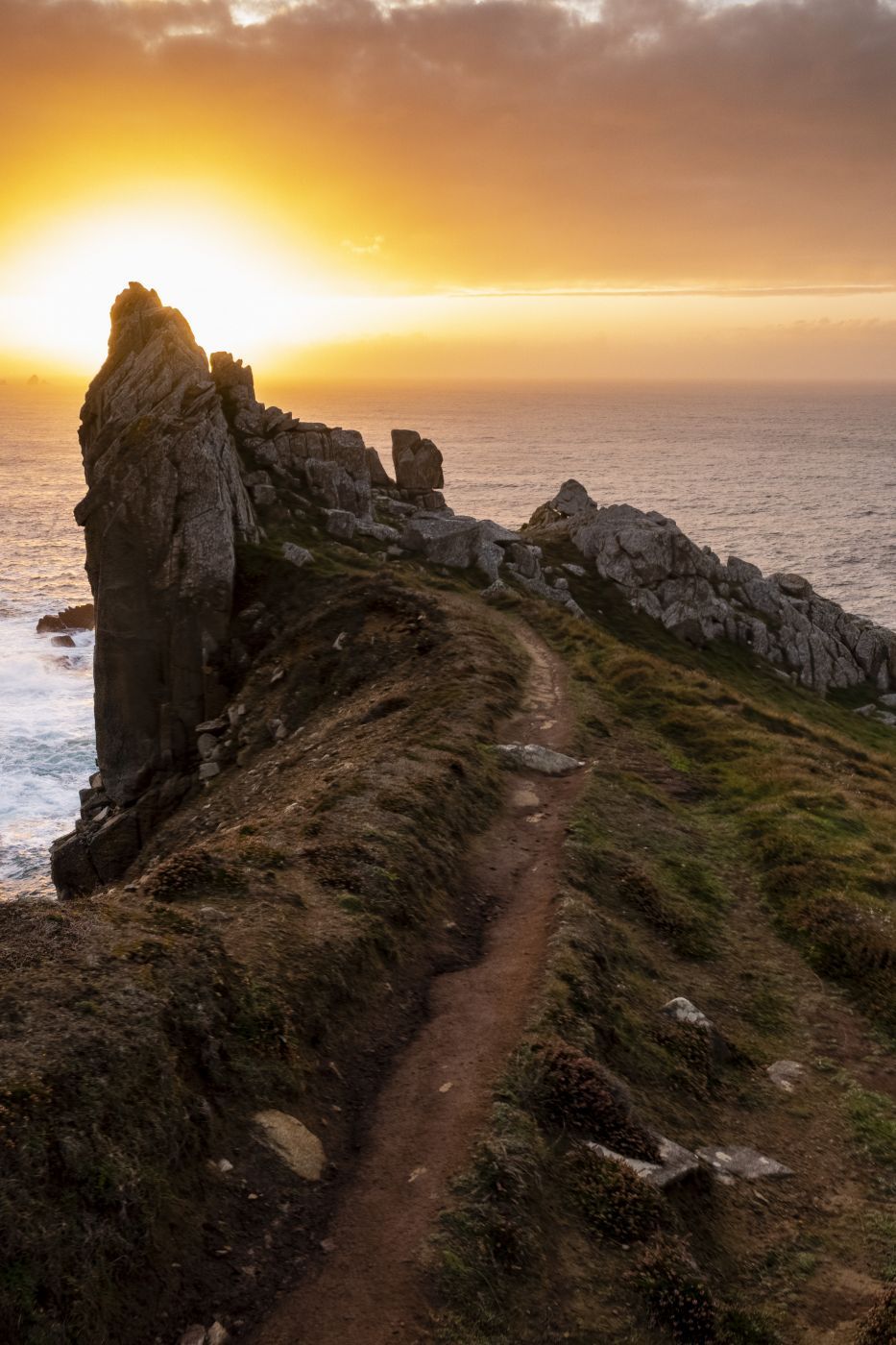 Point to West if Pointe Du Brezallac, France