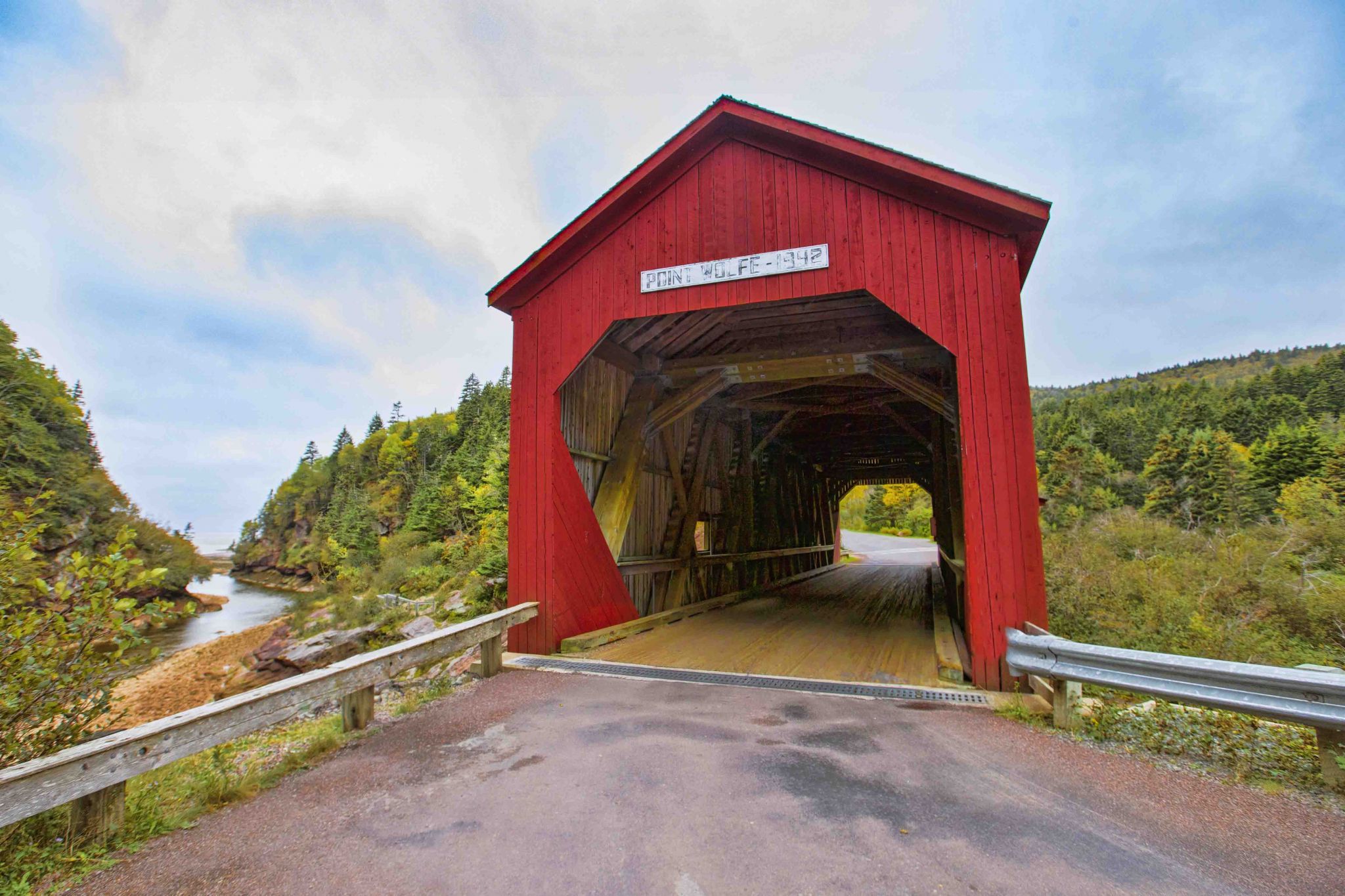 Point Wolfe Covered Bridge, Canada