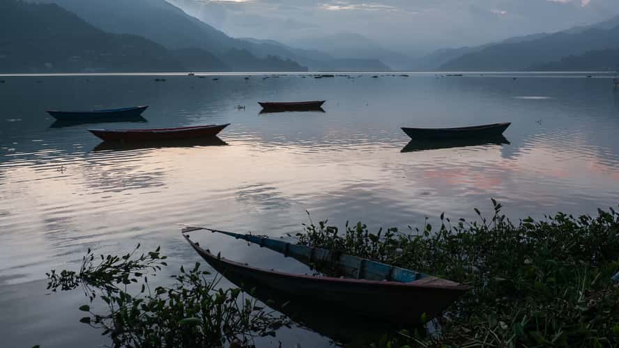 Pokhara lakeside