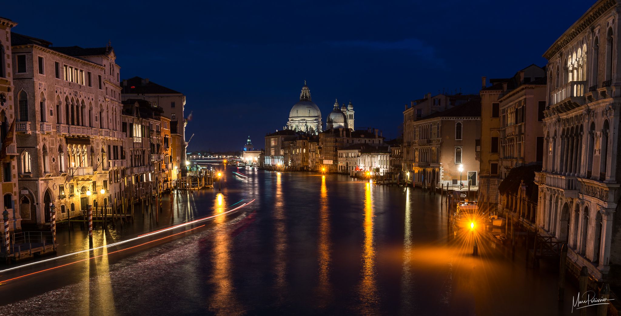View from Ponte dell'Accademia, Venice, Italy