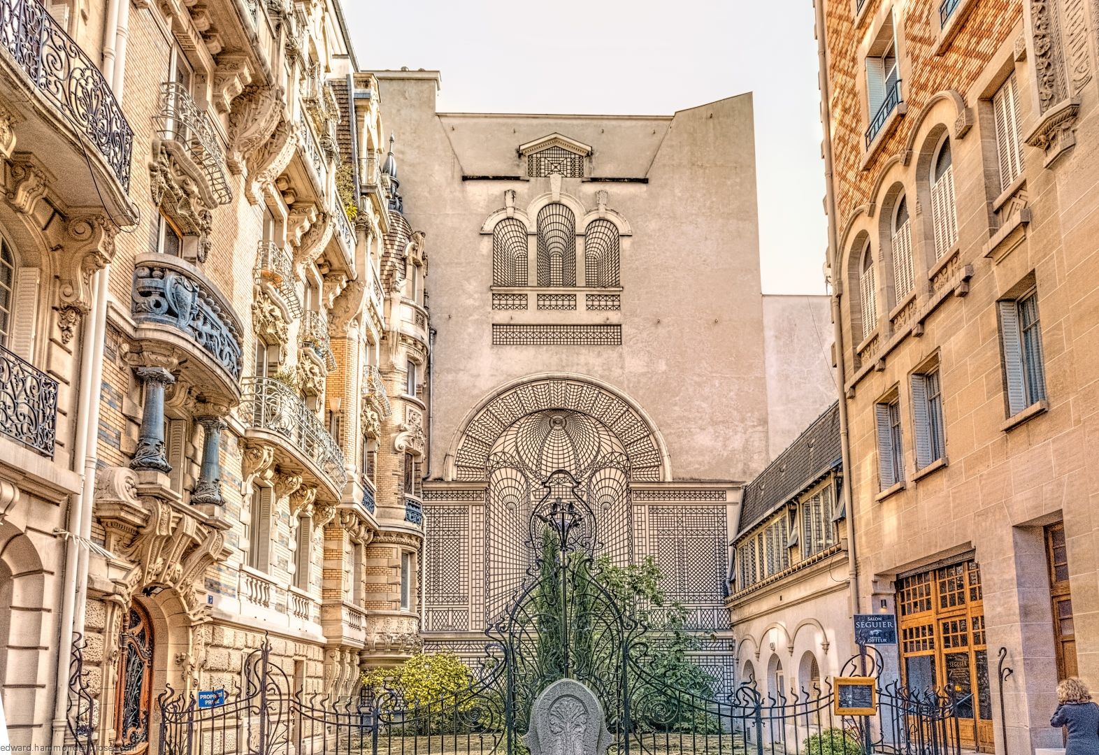Rapp Square and the Lavirotte Building, Paris, France