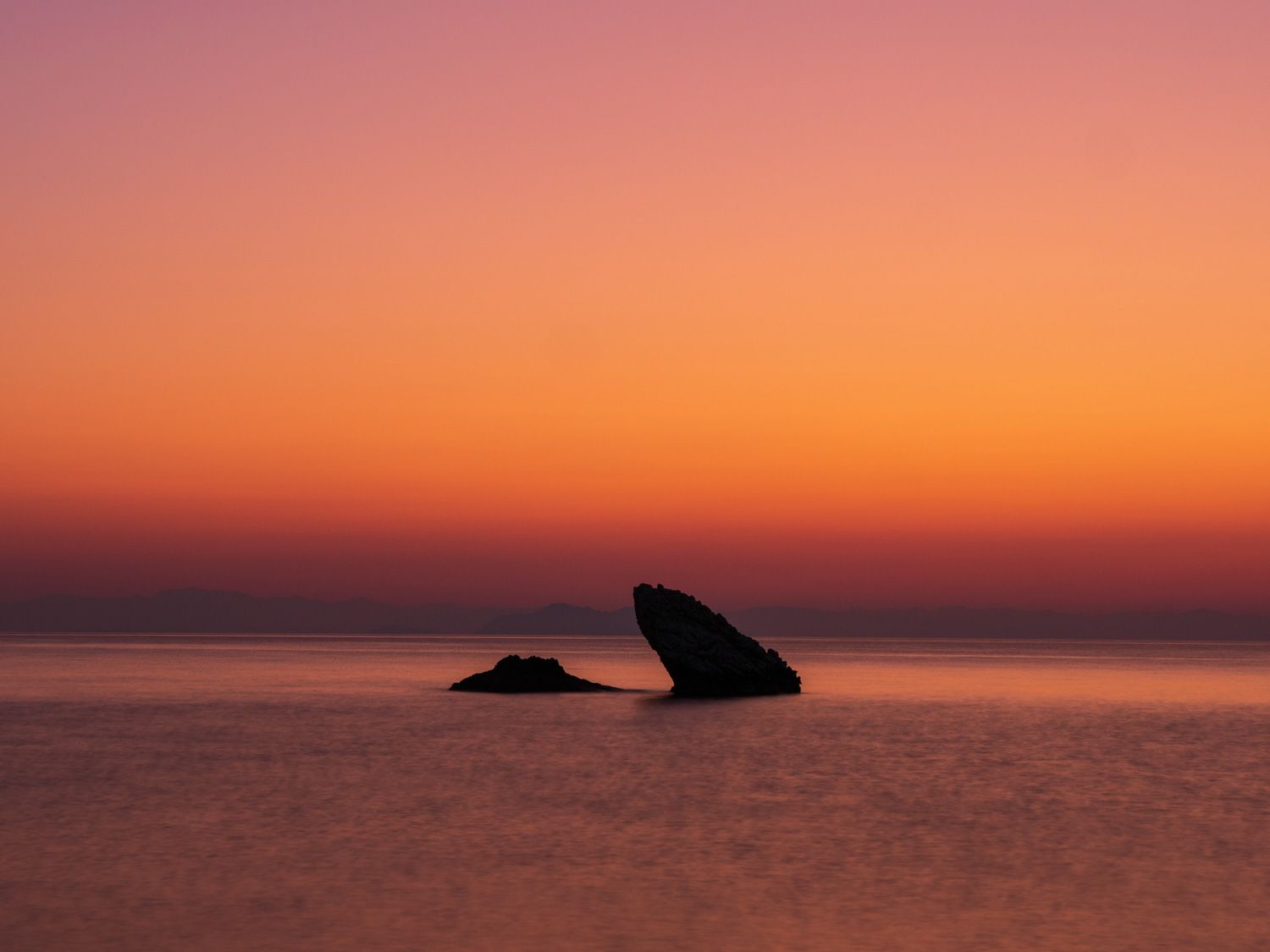 Rock formations at Limenia Beach, Kefalonia, Greece